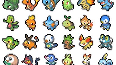 Pokémon sprites